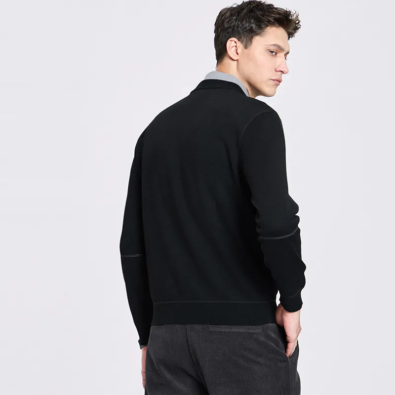 Dance With Wolves Sweater Men's Black-2