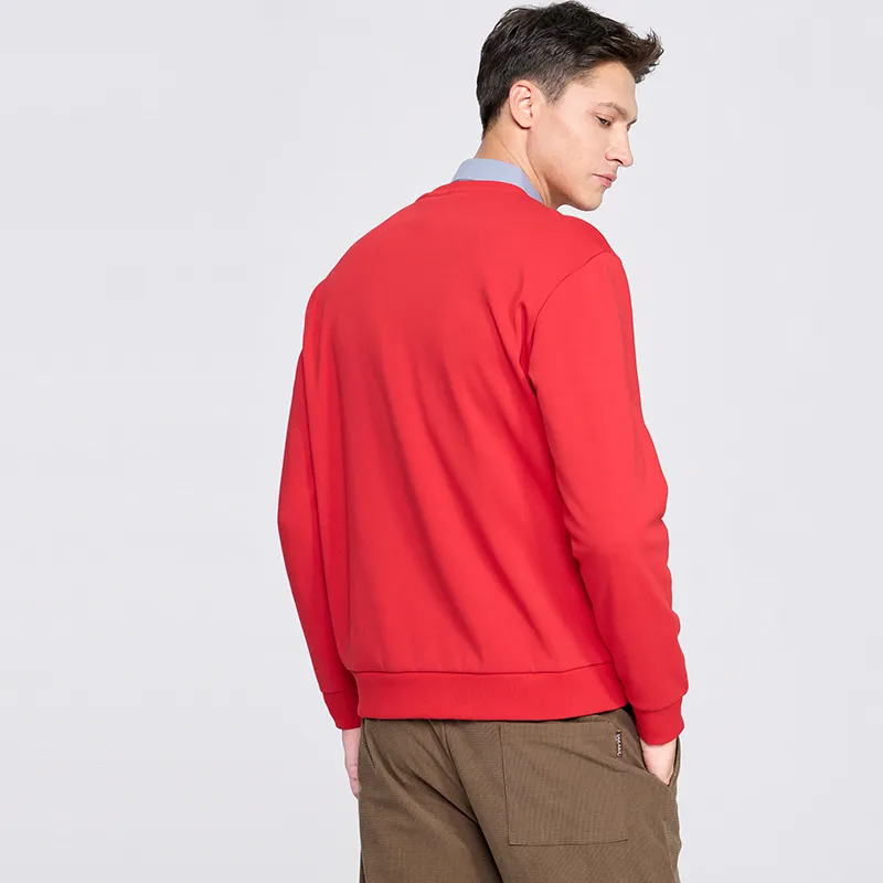 Dance With Wolves Sweatshirt Men's Red-3