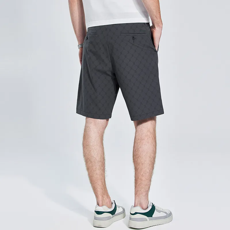 Dance With Wolves Casual Shorts Men's Dark Gray-5