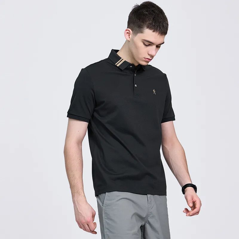 Dance With Wolves Polo Shirt Men's Carbon Gray-4