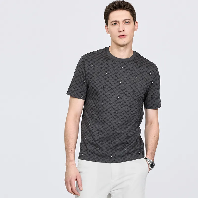 Dance With Wolves T Shirt Men's Dark Gray-3