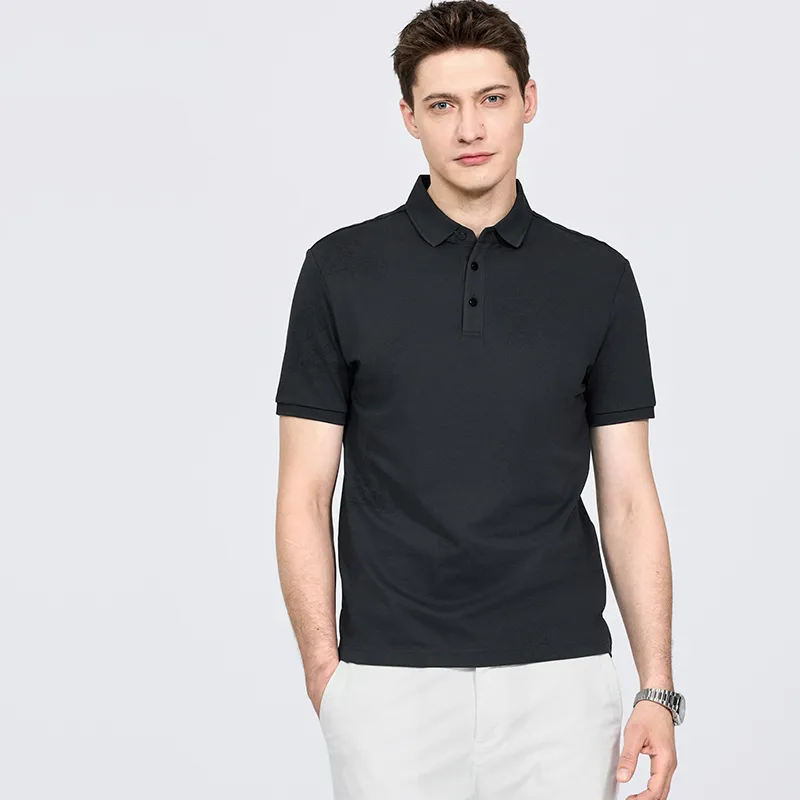Dance With Wolves Polo Shirt Men's Carbon Gray-3