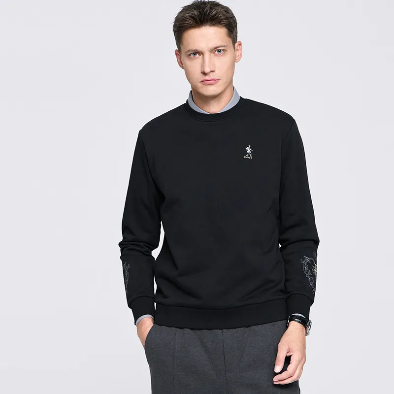 Dance With Wolves Sweatshirt Men's Black-2