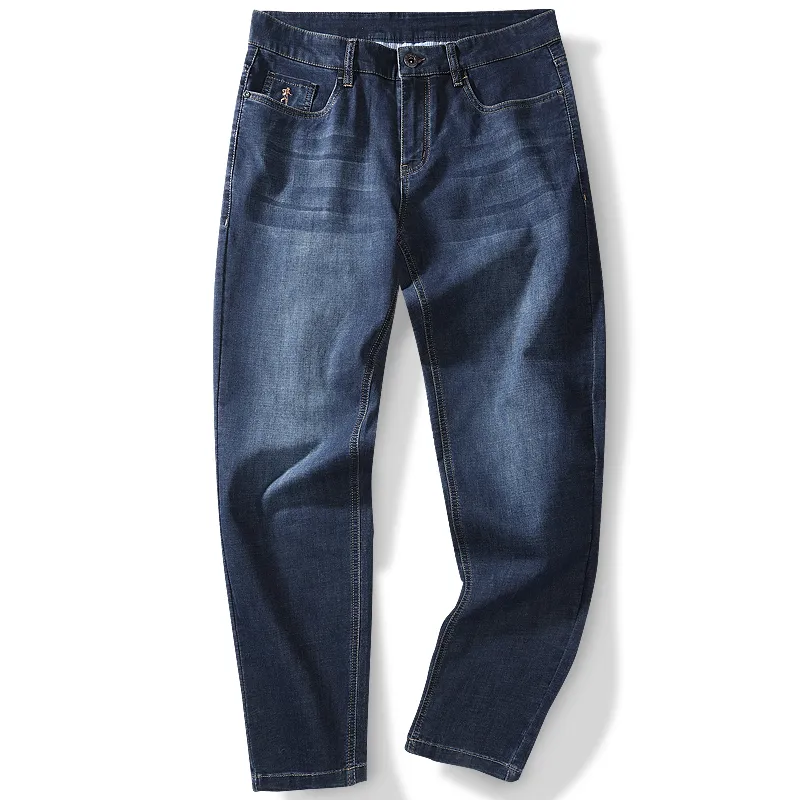 Dance With Wolves Jeans Men's Dark Blue-1
