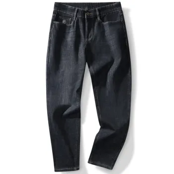 Dance With Wolves Jeans Men's Navy Blue