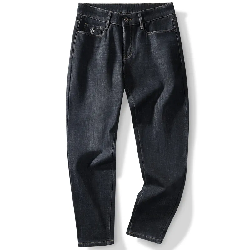 Dance With Wolves Jeans Men's Navy Blue-1