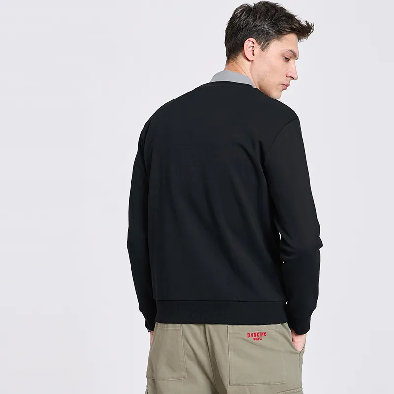 Dance With Wolves Sweatshirt Men's Black-2