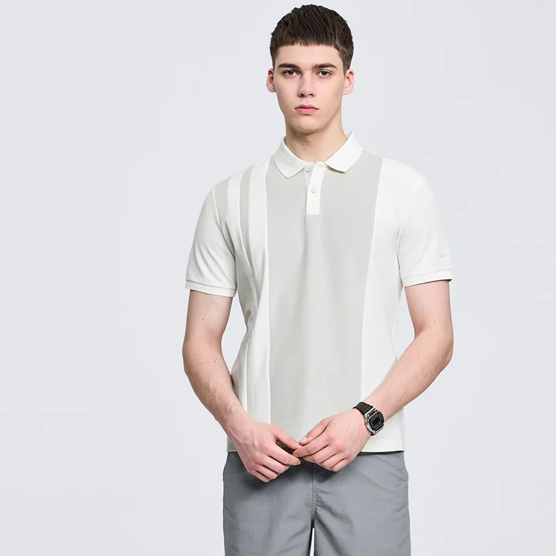 Dance With Wolves Polo Shirt Men's Ecru-3
