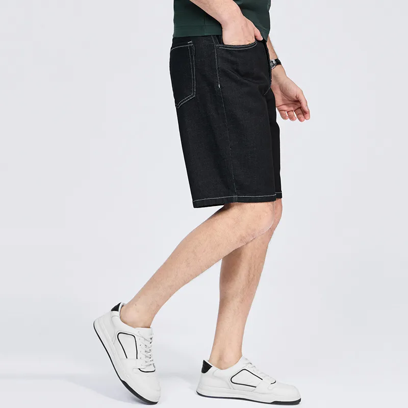 Dance With Wolves Denim Shorts Men's-3