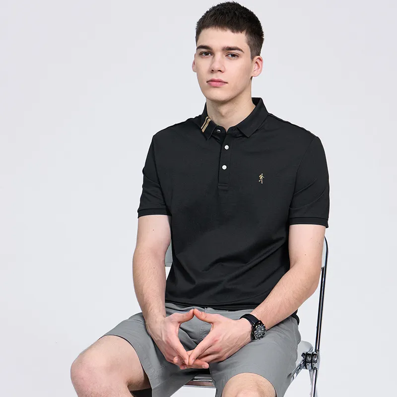 Dance With Wolves Polo Shirt Men's Carbon Gray-3