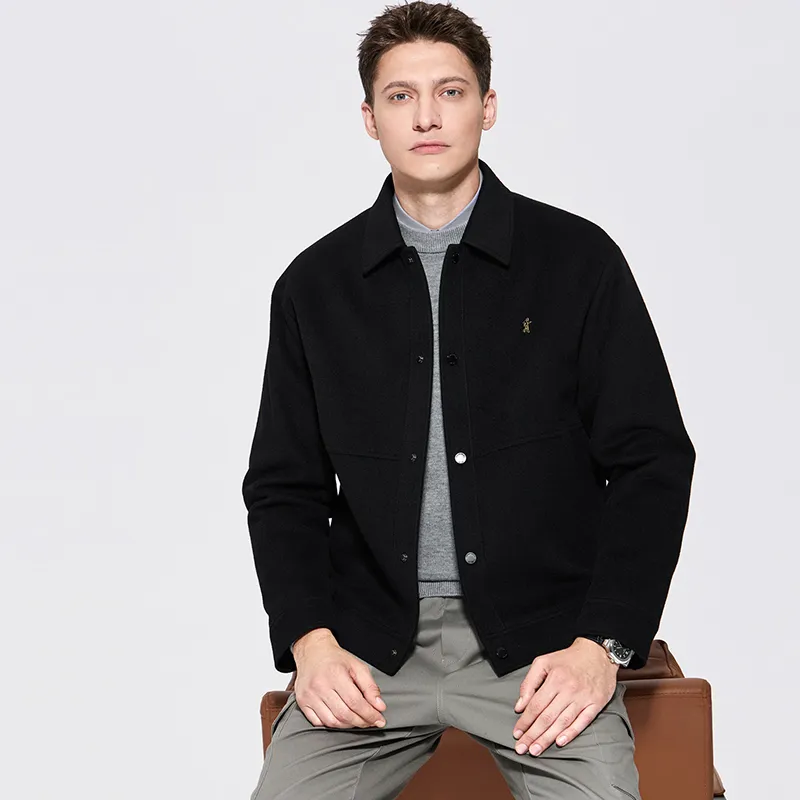 Dance With Wolves Jackets Coats Men's Black-4