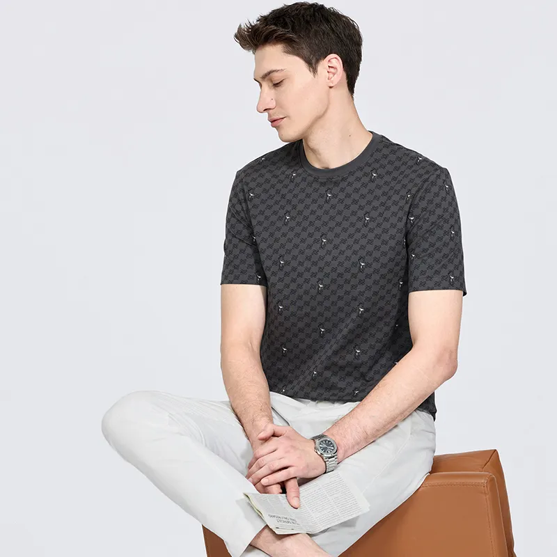 Dance With Wolves T Shirt Men's Dark Gray-5