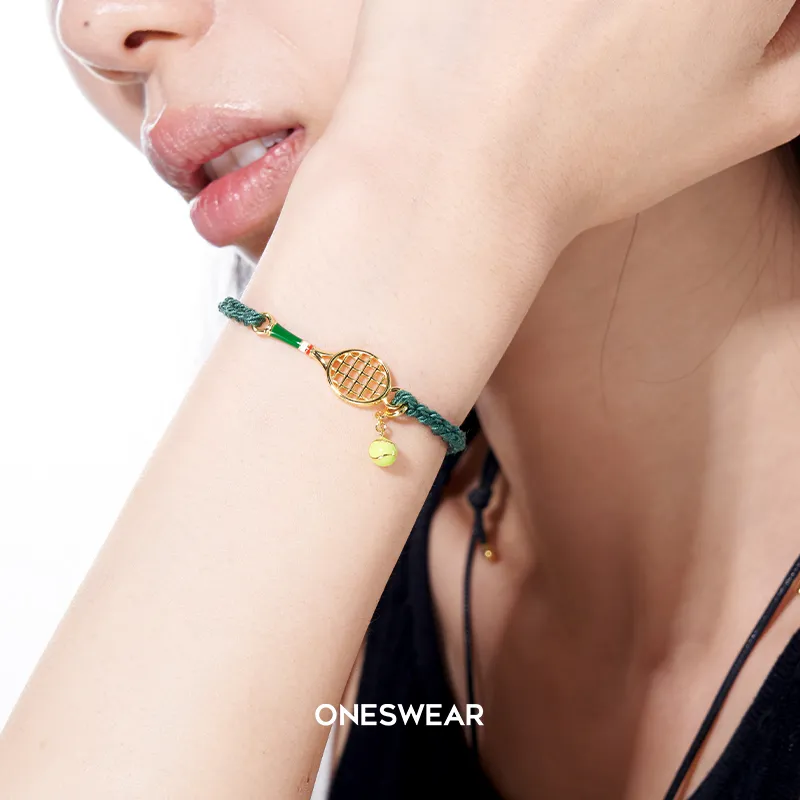 ONESWEAR S925 Silver With 18K Gold Plating Bracelets Unisex-1