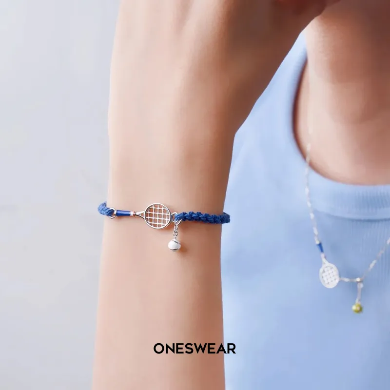 ONESWEAR S925 Silver With 18K Gold Plating Bracelets Unisex-6