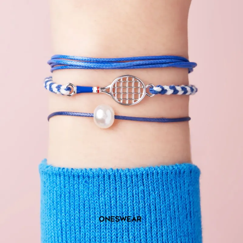 ONESWEAR S925 Silver With 18K Gold Plating Bracelets Unisex-9