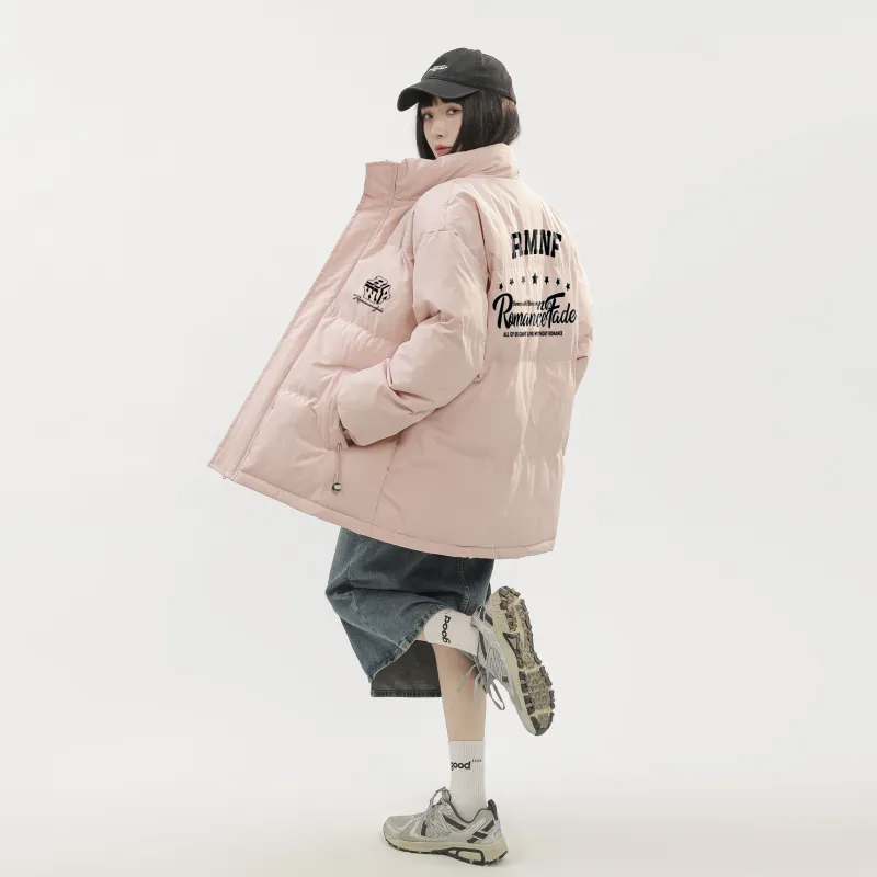 Romance No Fade Puffer Jackets Unisex-12
