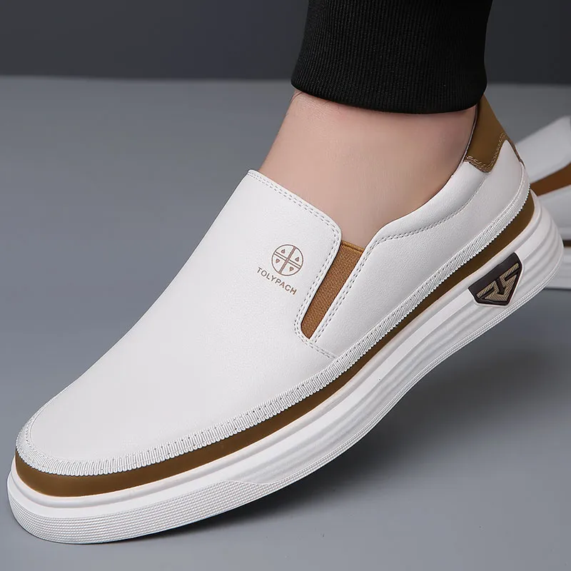 Mulinsen Loafers Men White/Black-4