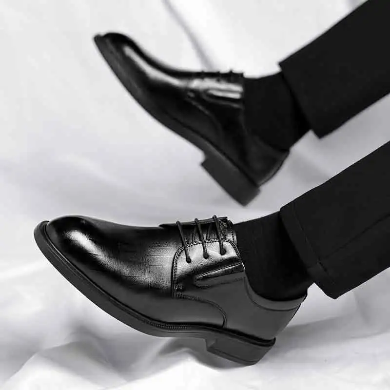 Mulinsen Dress Shoes Men's Black-6
