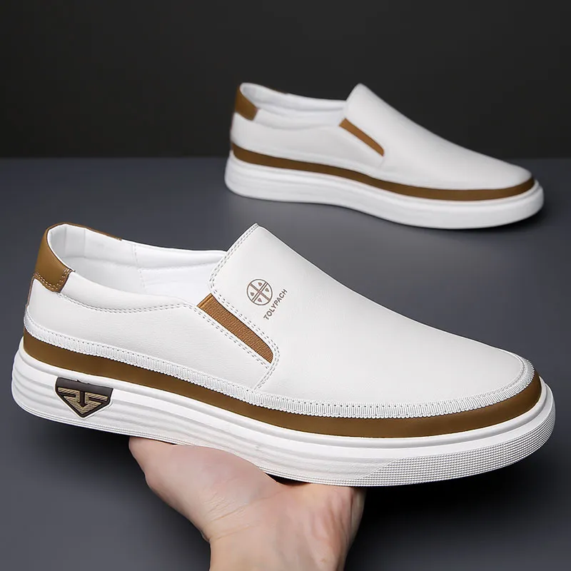 Mulinsen Loafers Men White/Black-2