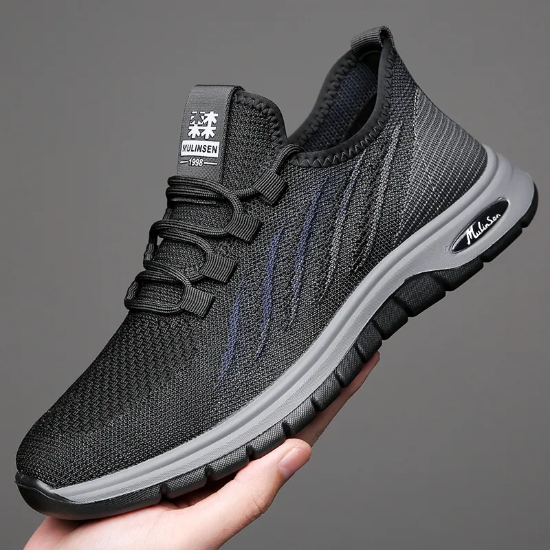 Mulinsen Wear-resistant And Lightweight Low-Top Casual Shoes Men's-2