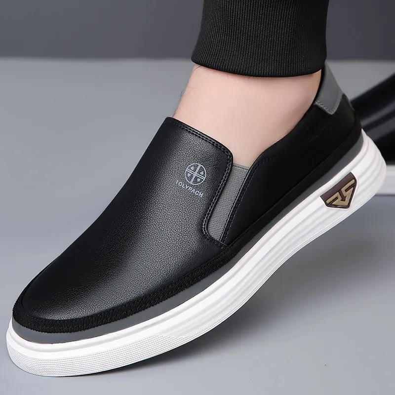 Mulinsen Loafers Men White/Black-12
