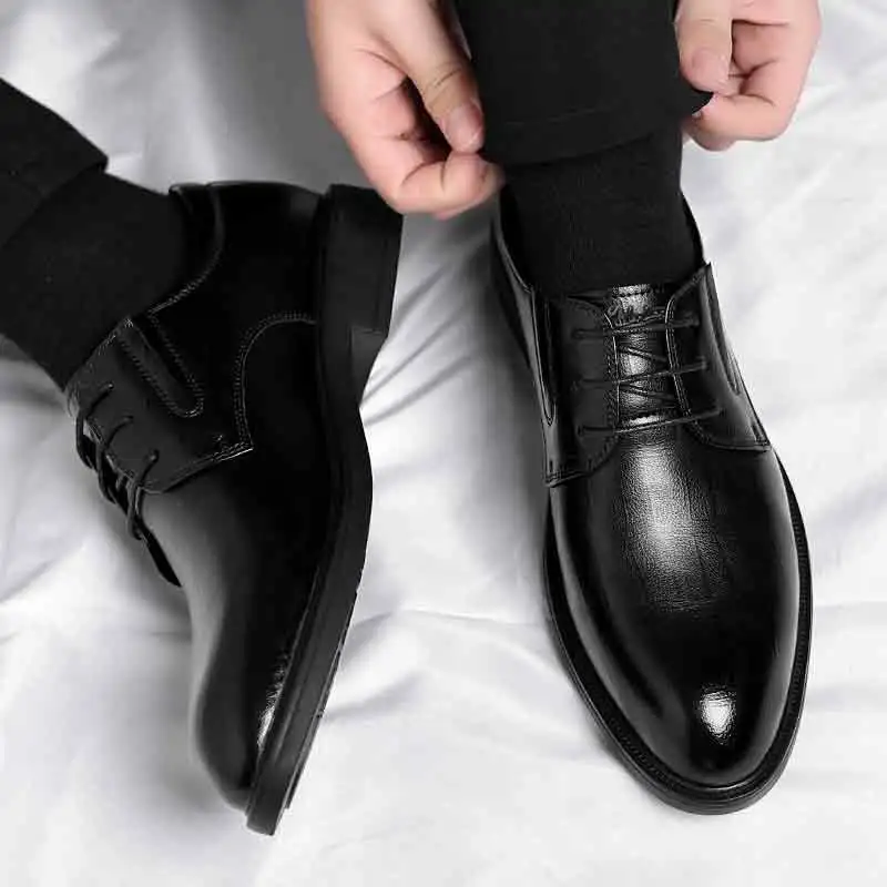 Mulinsen Dress Shoes Men's Black-3