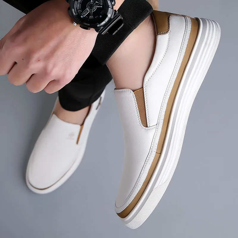 Mulinsen Loafers Men White/Black-8