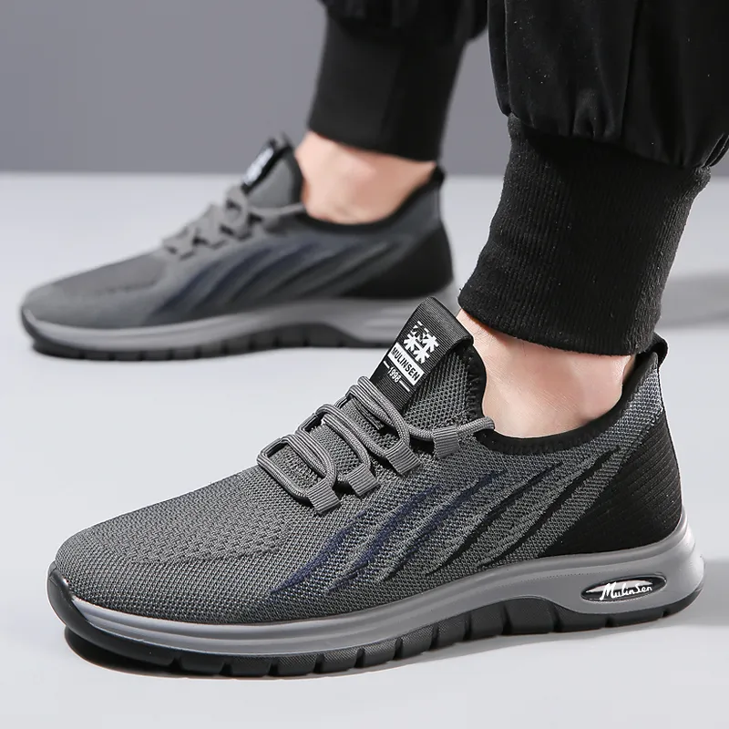Mulinsen Wear-resistant And Lightweight Low-Top Casual Shoes Men's-7