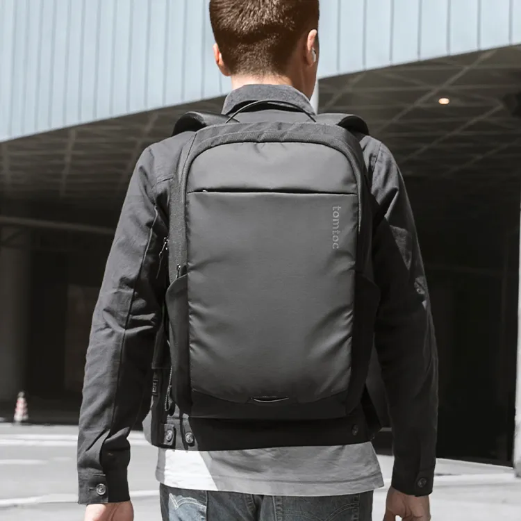 Tomtoc Backpacks Gothic Black-4