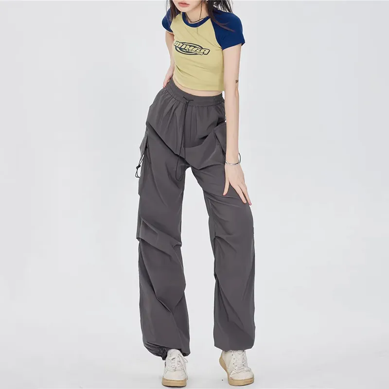 ZAVK Cargo Pants Women's Gray-2