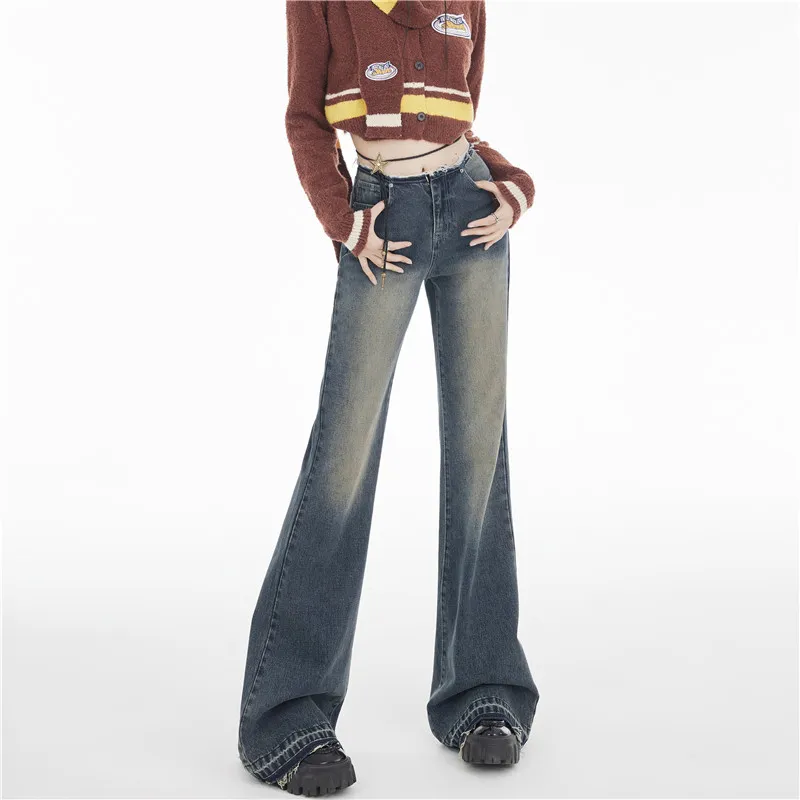 ZAVK Jeans Women's Vintage Blue-5