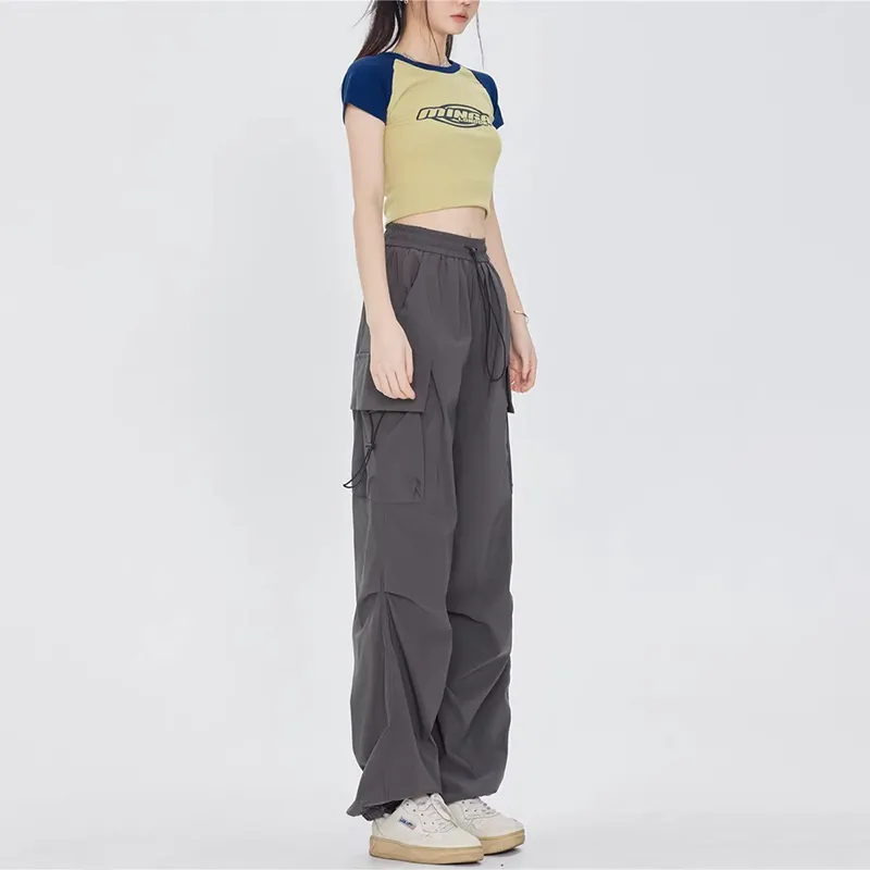 ZAVK Cargo Pants Women's Gray-4