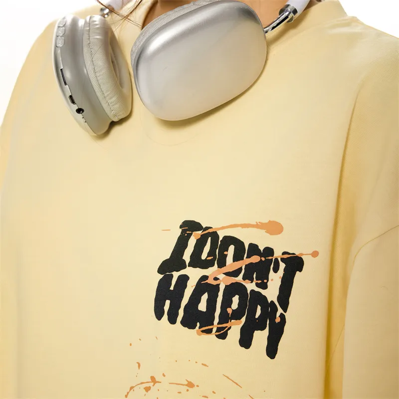 ZAVK T Shirt Women's Egg Yellow-5