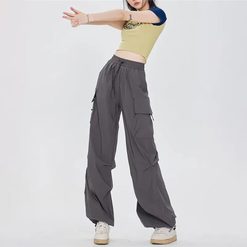 ZAVK Cargo Pants Women's Gray-6