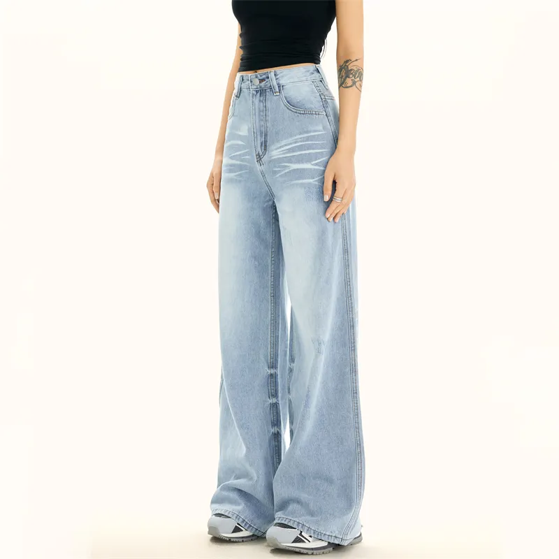 ZAVK Jeans Women's Old Gray Blue-4