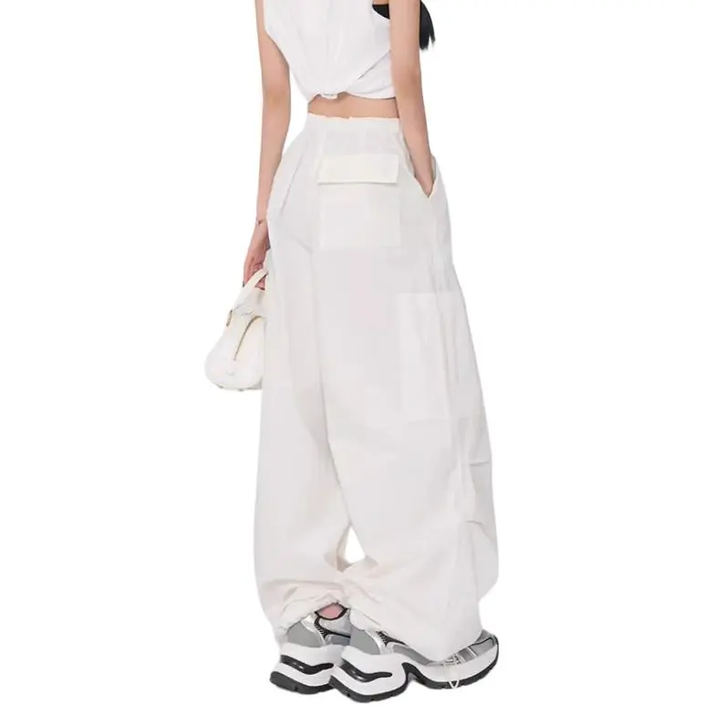 ZAVK Casual Pants Women's White-3