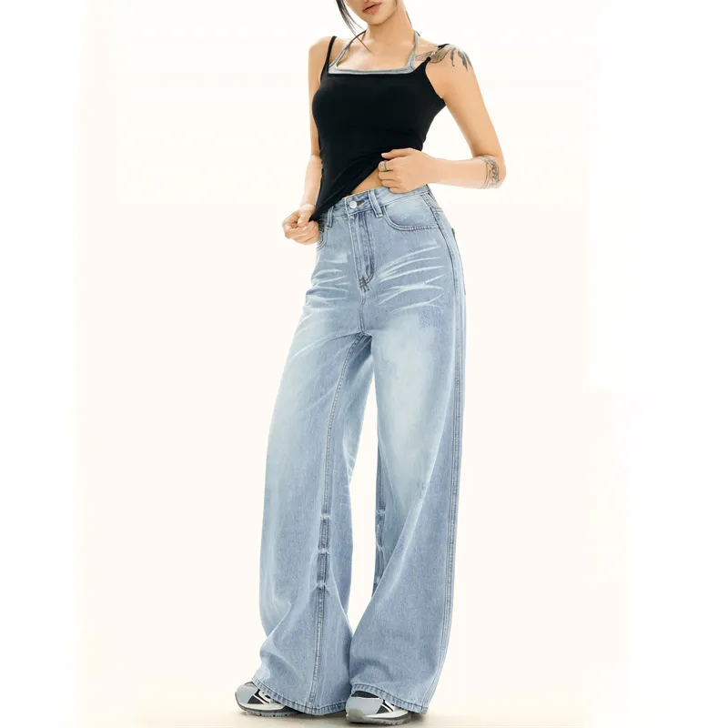 ZAVK Jeans Women's Old Gray Blue-3