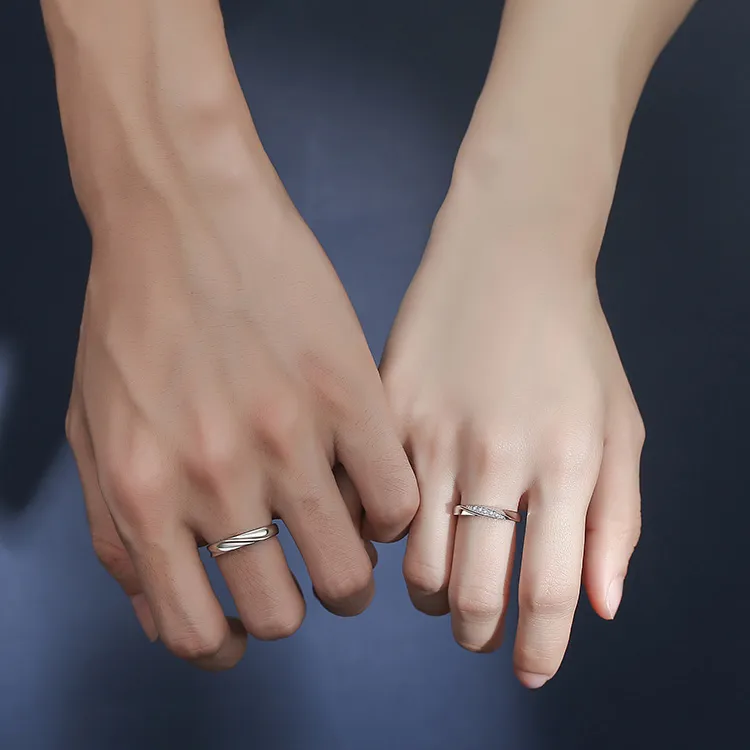 SHENGYALUO 999 Fine Silver Rings Unisex-6
