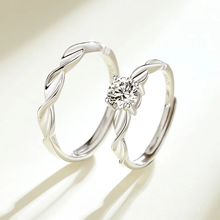 SHENGYALUO S925 Silver Rings Unisex-2