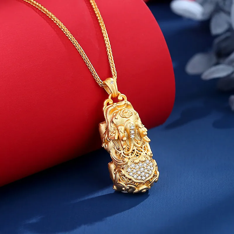 SHENGYALUO 999 Fine Silver Necklaces Women's-2