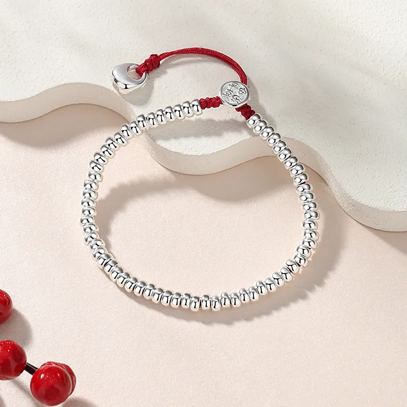 SHENGYALUO 925 Sterling Silver Bracelets Women's-2