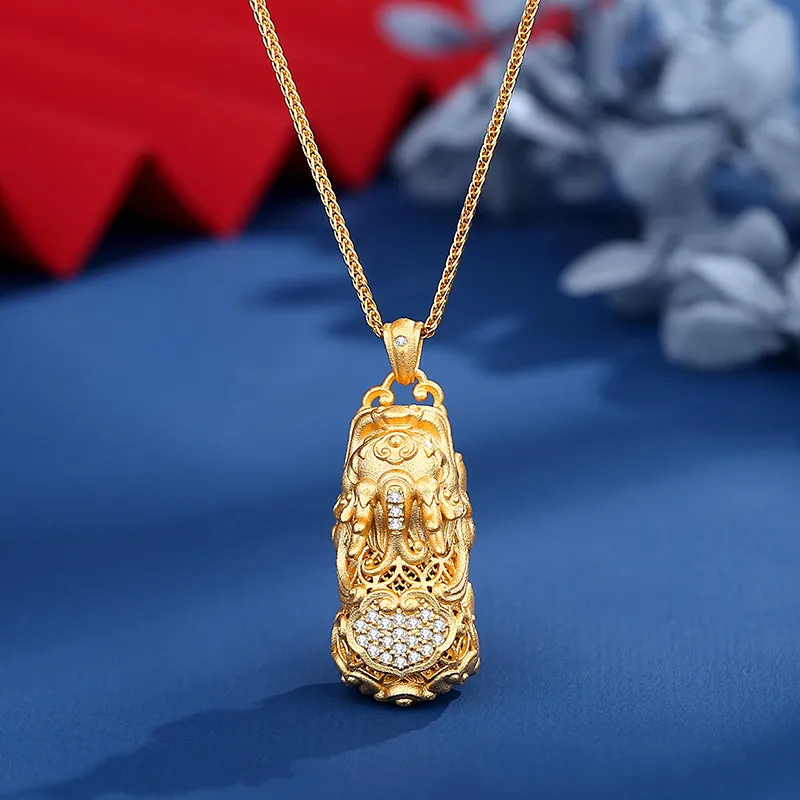 SHENGYALUO 999 Fine Silver Necklaces Women's-4