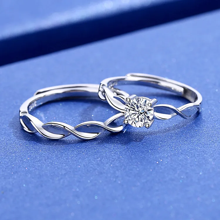SHENGYALUO S925 Silver Rings Unisex-1