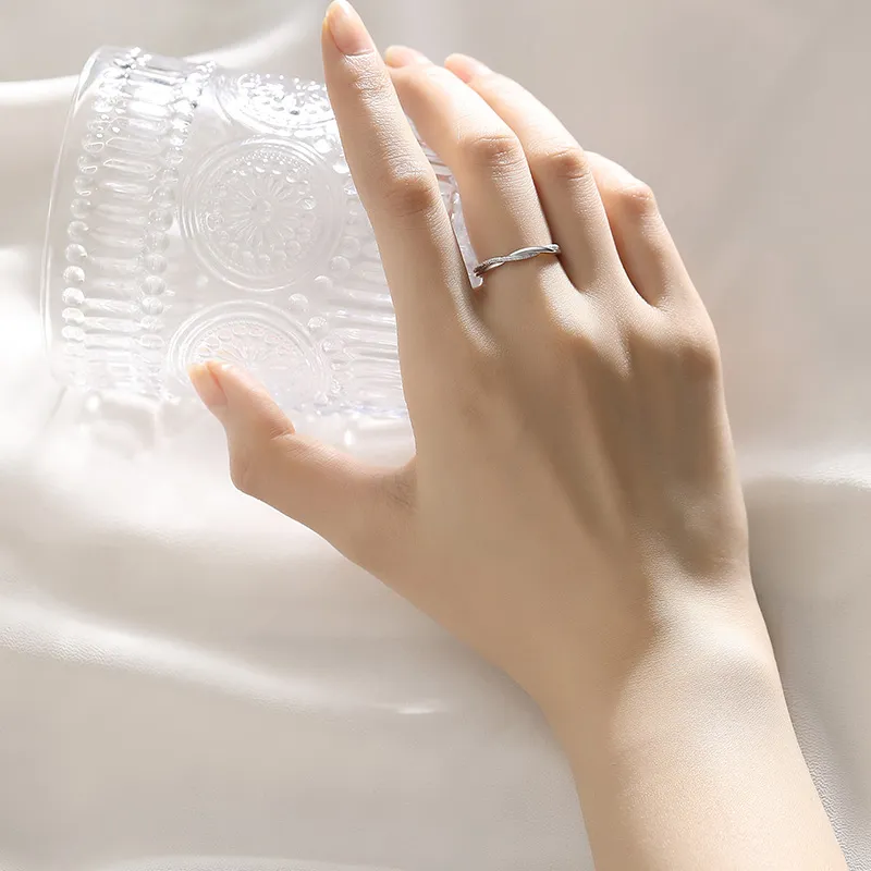 SHENGYALUO 999 Fine Silver Rings Unisex-3