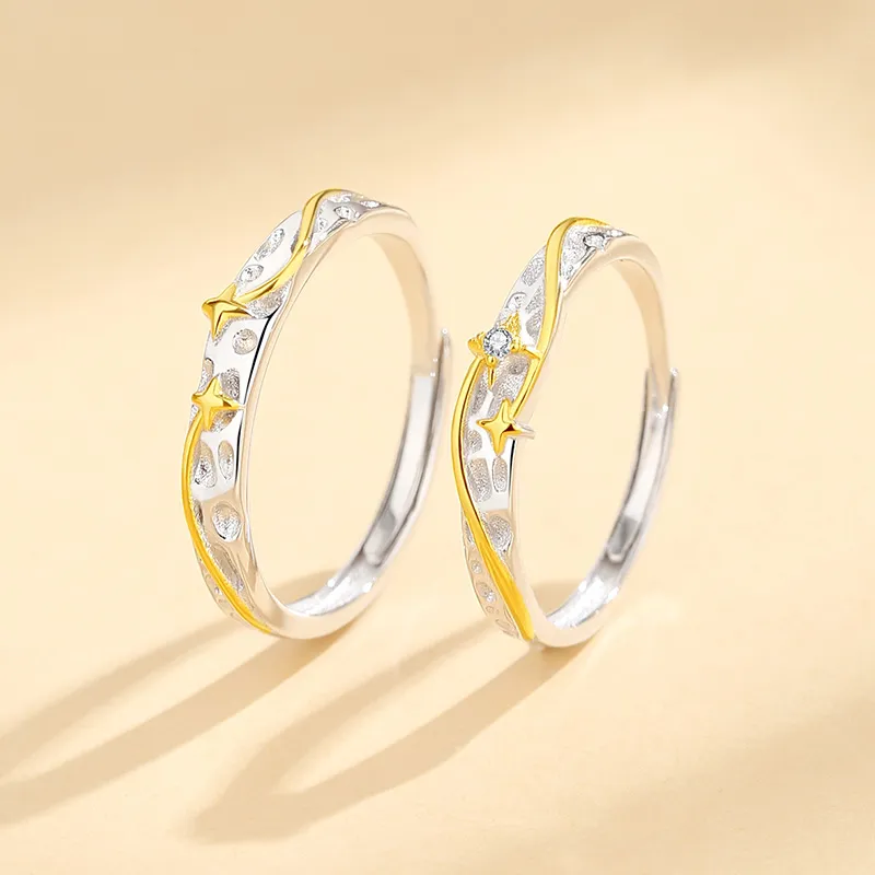 SHENGYALUO 999 Fine Silver Rings Unisex-4