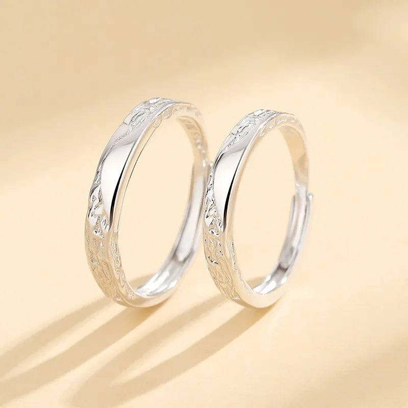 SHENGYALUO 999 Fine Silver Rings Unisex-2