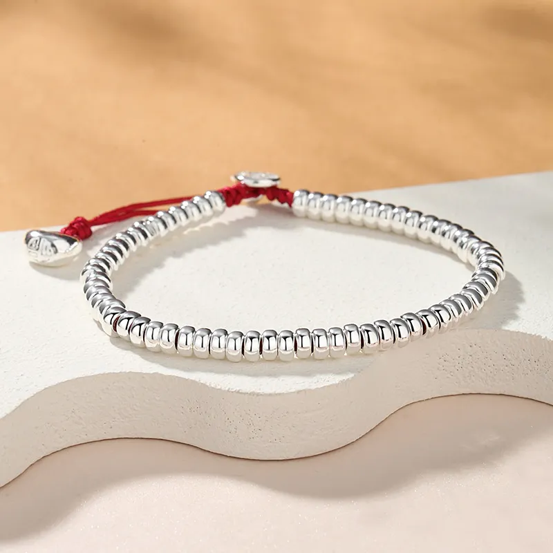 SHENGYALUO 925 Sterling Silver Bracelets Women's-4