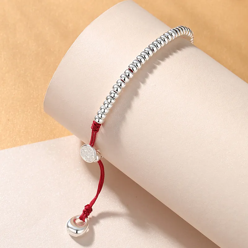 SHENGYALUO 925 Sterling Silver Bracelets Women's-3