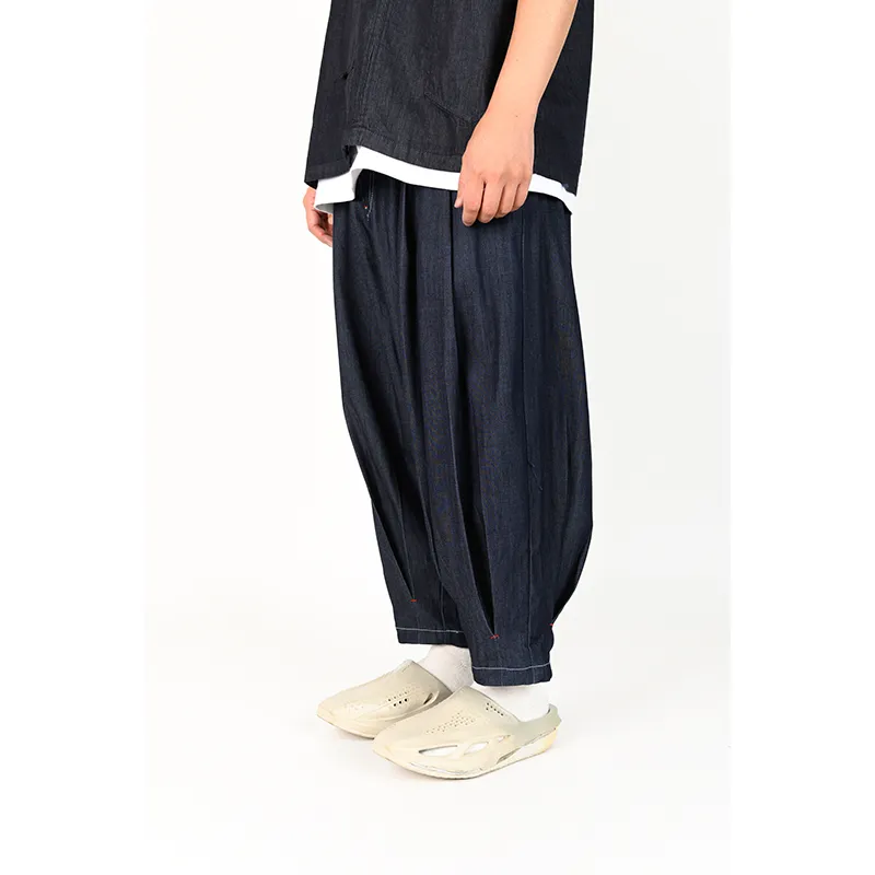 PHANTACI Casual Pants Men Blue-2