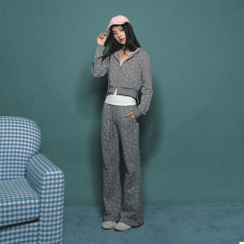 FPMZ Casual Pants Women's Gray-5